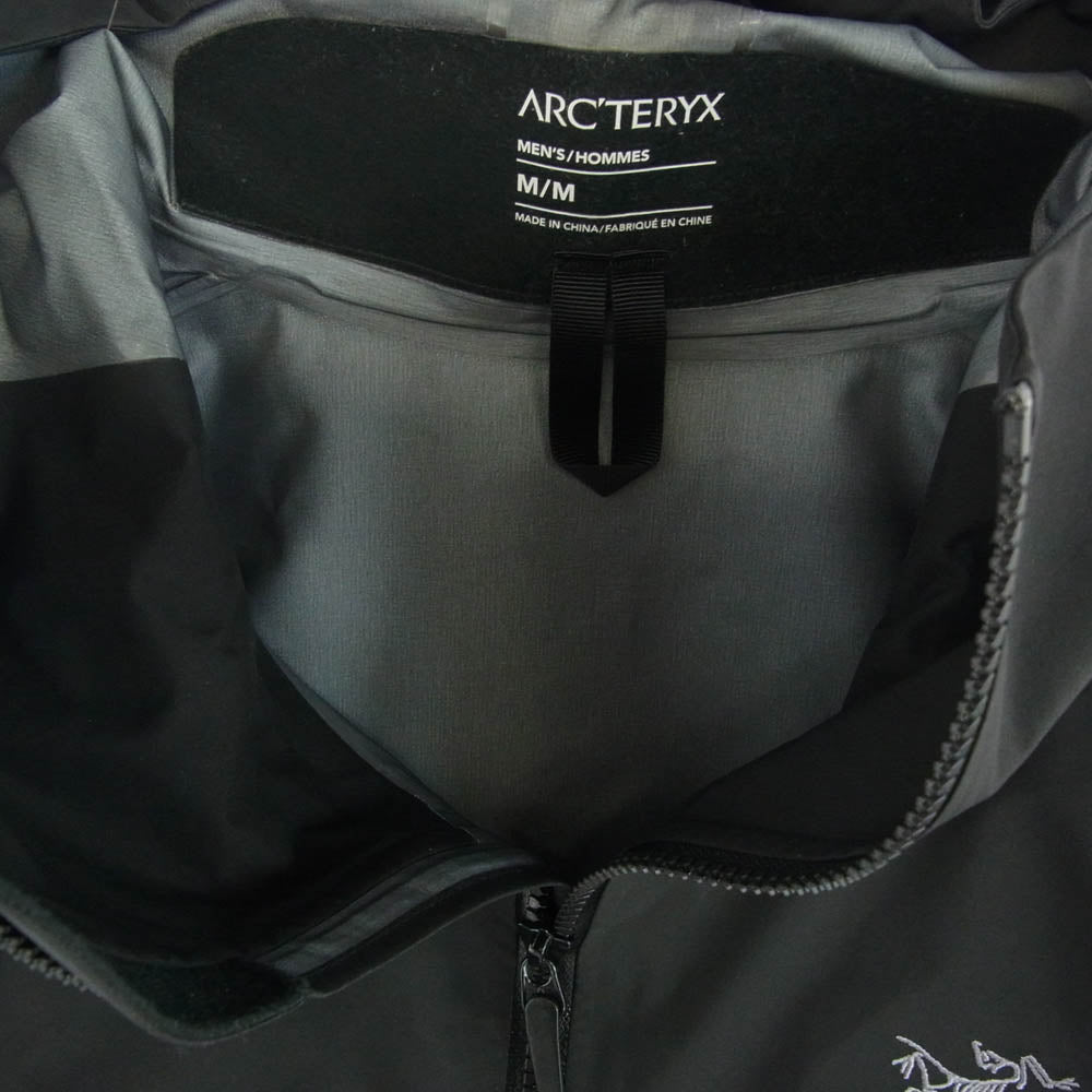 ARC'TERYX アークテリクス 25694 Beta SV Jacket ベータSV ナイロン ジャケット マウンテン パーカー ブラック系 M【美品】【中古】