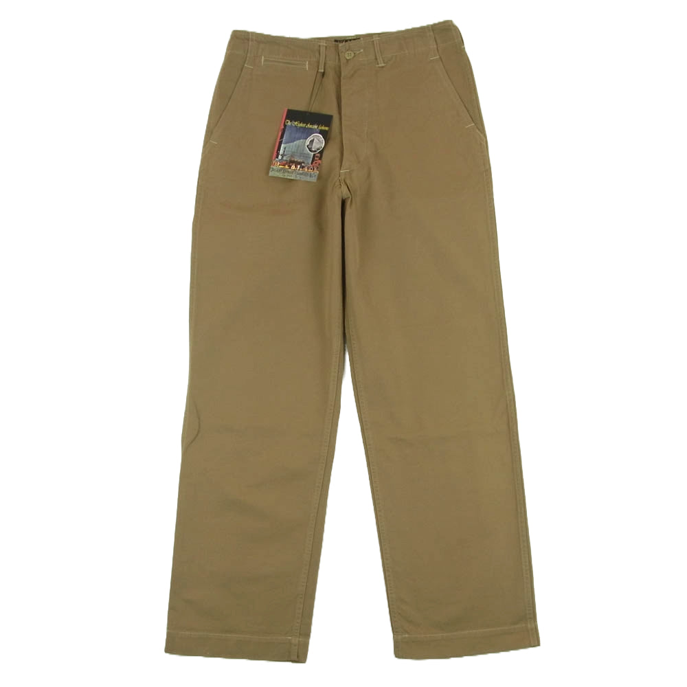 JELADO ジェラード AG94341A 41 Khaki Lastresort Chino Cloth チノ パンツ ブラウン系 カーキ M【新古品】【未使用】【中古】