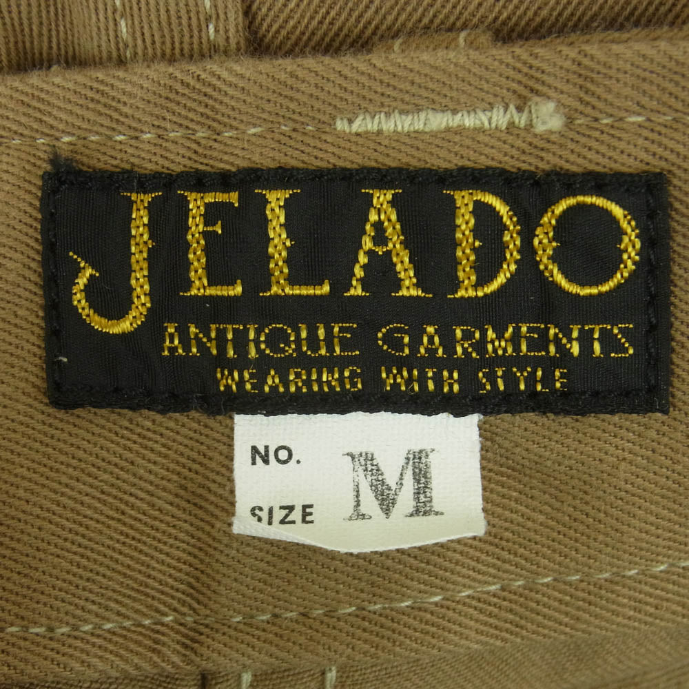 JELADO ジェラード AG94341A 41 Khaki Lastresort Chino Cloth チノ パンツ ブラウン系 カーキ M【新古品】【未使用】【中古】