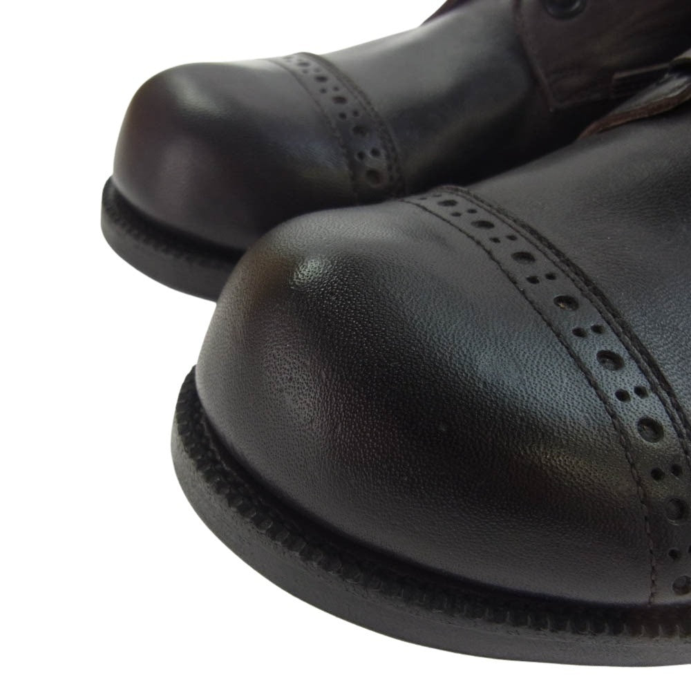 JELADO ジェラード the 2 monkeys ザ トゥーモンキーズ vaudeville ヴォードビル ワーク ブーツ Oak Brown ブラウン系 US7.5【新古品】【未使用】【中古】