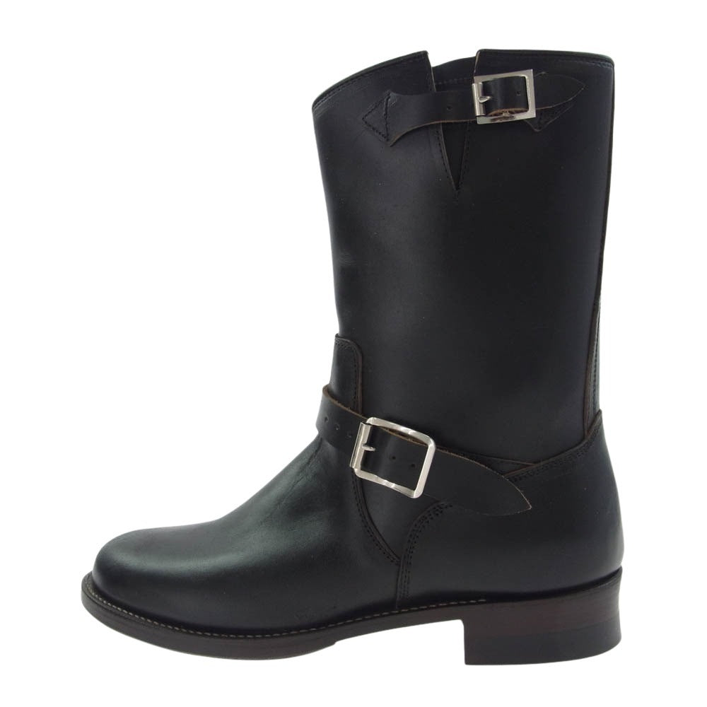 JELADO ジェラード 茶芯 the BOOTED ENGINEER BOOT BLACK エンジニア ブーツ ブラック系 US8.5【新古品】【未使用】【中古】