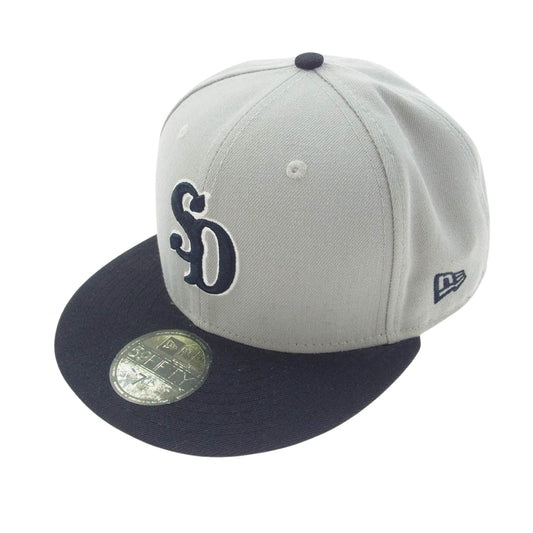 STANDARD CALIFORNIA スタンダードカリフォルニア NEW ERA ‘59 FIFTY Logo Cap ニューエラ ロゴ キャップ グレー系 59.6cm【中古】