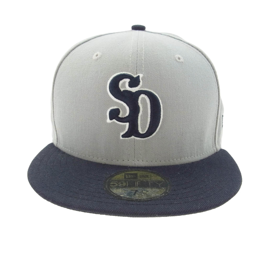STANDARD CALIFORNIA スタンダードカリフォルニア NEW ERA ‘59 FIFTY Logo Cap ニューエラ ロゴ キャップ グレー系 59.6cm【中古】
