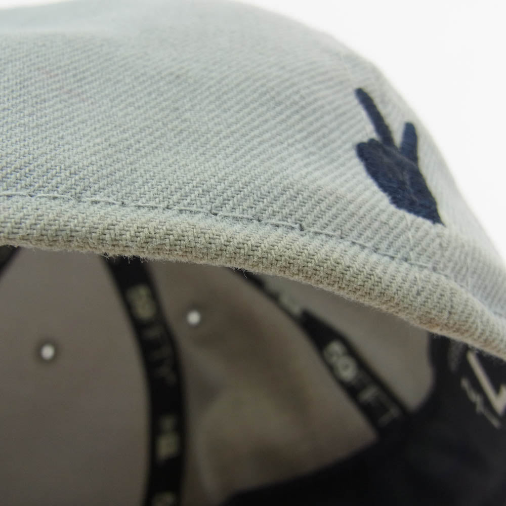 STANDARD CALIFORNIA スタンダードカリフォルニア NEW ERA ‘59 FIFTY Logo Cap ニューエラ ロゴ キャップ グレー系 59.6cm【中古】