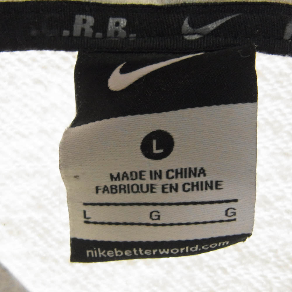 F.C.R.B. エフシーアールビー 15AW 789529-063 SWEAT HOODIE ビッグスウェット ロゴ スウェット フーディ パーカー グレー系 L【中古】