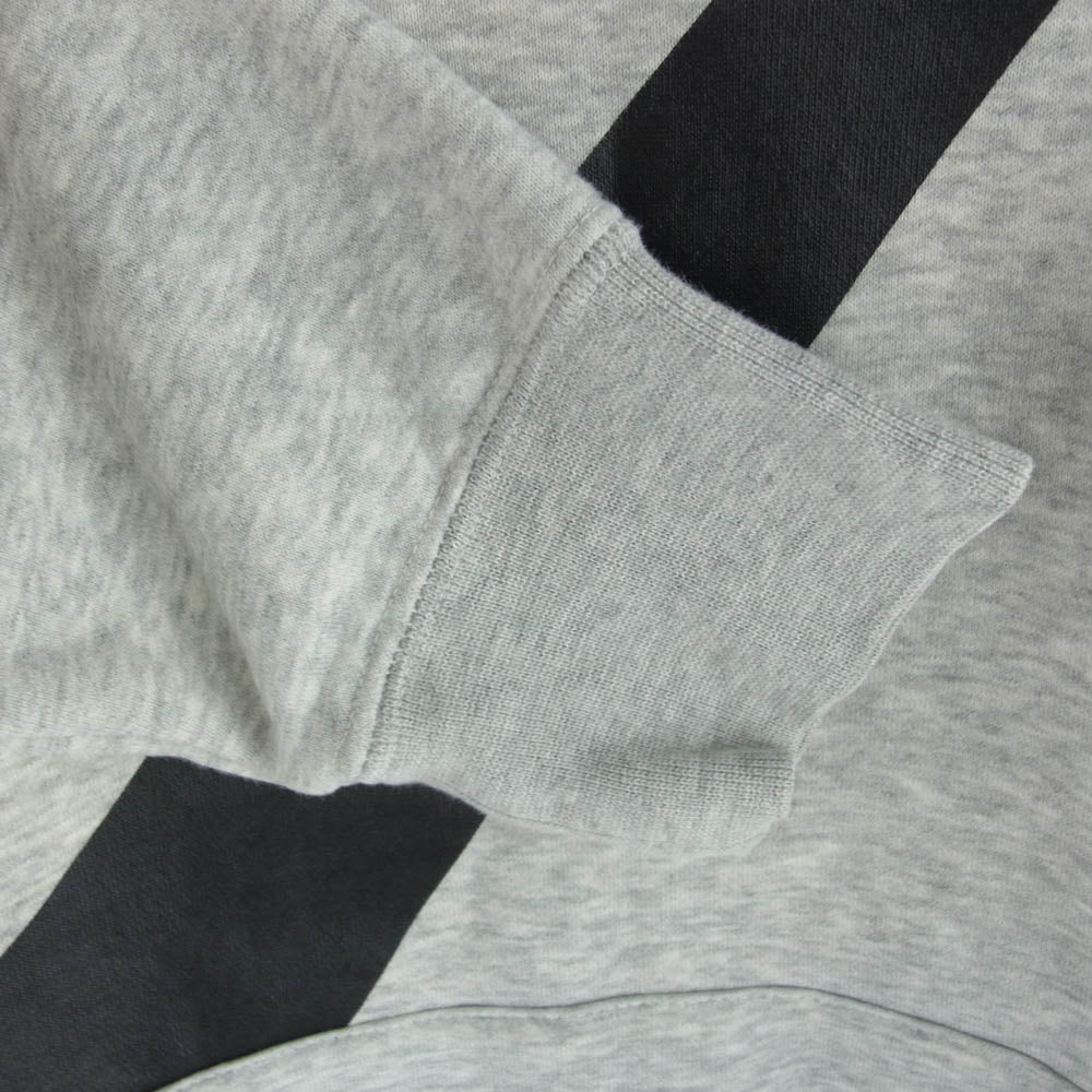F.C.R.B. エフシーアールビー 15AW 789529-063 SWEAT HOODIE ビッグスウェット ロゴ スウェット フーディ パーカー グレー系 L【中古】