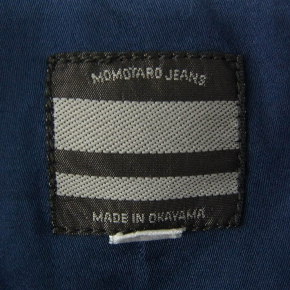 MOMOTARO JEANS 桃太郎ジーンズ デニム 中綿 ベスト インディゴブルー系 38【中古】