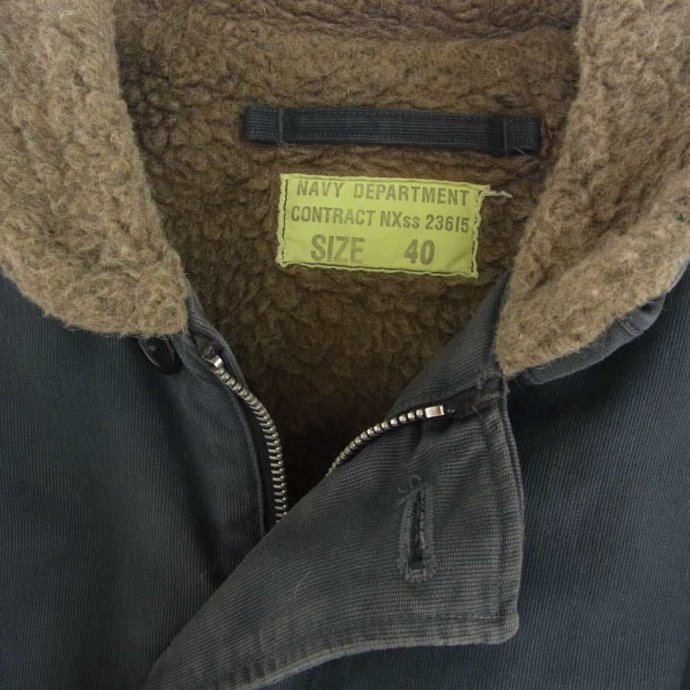 Buzz Rickson's バズリクソンズ Type N-1 NAVY DEPARTMENT デッキ ジャケット ミリタリー ジャケット 40【中古】