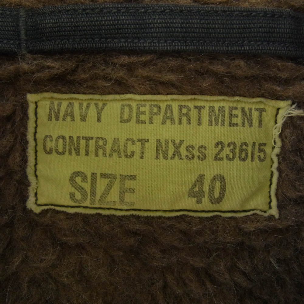 Buzz Rickson's バズリクソンズ Type N-1 NAVY DEPARTMENT デッキ ジャケット ミリタリー ジャケット 40【中古】