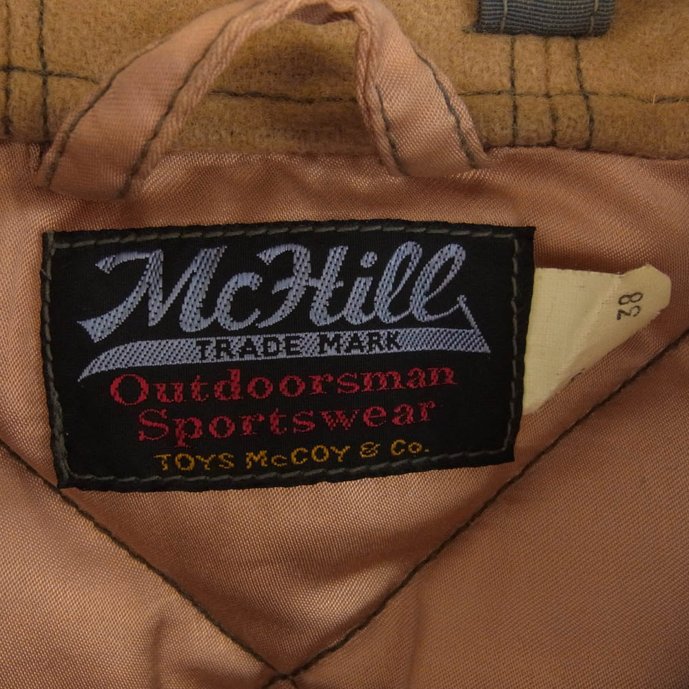 TOY'S McCOY トイズマッコイ 10141277 MILITARY DOWN PARKA ミリタリー ダウン パーカー ダウン ジャケット グレー系 ブラウン系 38【中古】