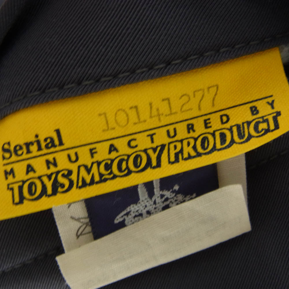 TOY'S McCOY トイズマッコイ 10141277 MILITARY DOWN PARKA ミリタリー ダウン パーカー ダウン ジャケット グレー系 ブラウン系 38【中古】