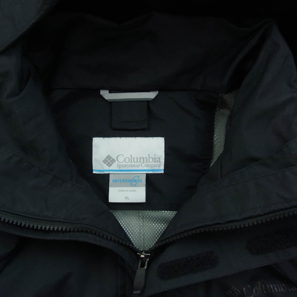 Columbia コロンビア PM5687 WOOD ROAD JACKET マウンテン パーカー ナイロン ジャケット カーキ系 XL【中古】