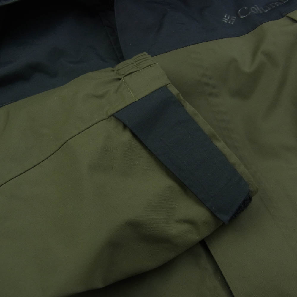 Columbia コロンビア PM5687 WOOD ROAD JACKET マウンテン パーカー ナイロン ジャケット カーキ系 XL【中古】