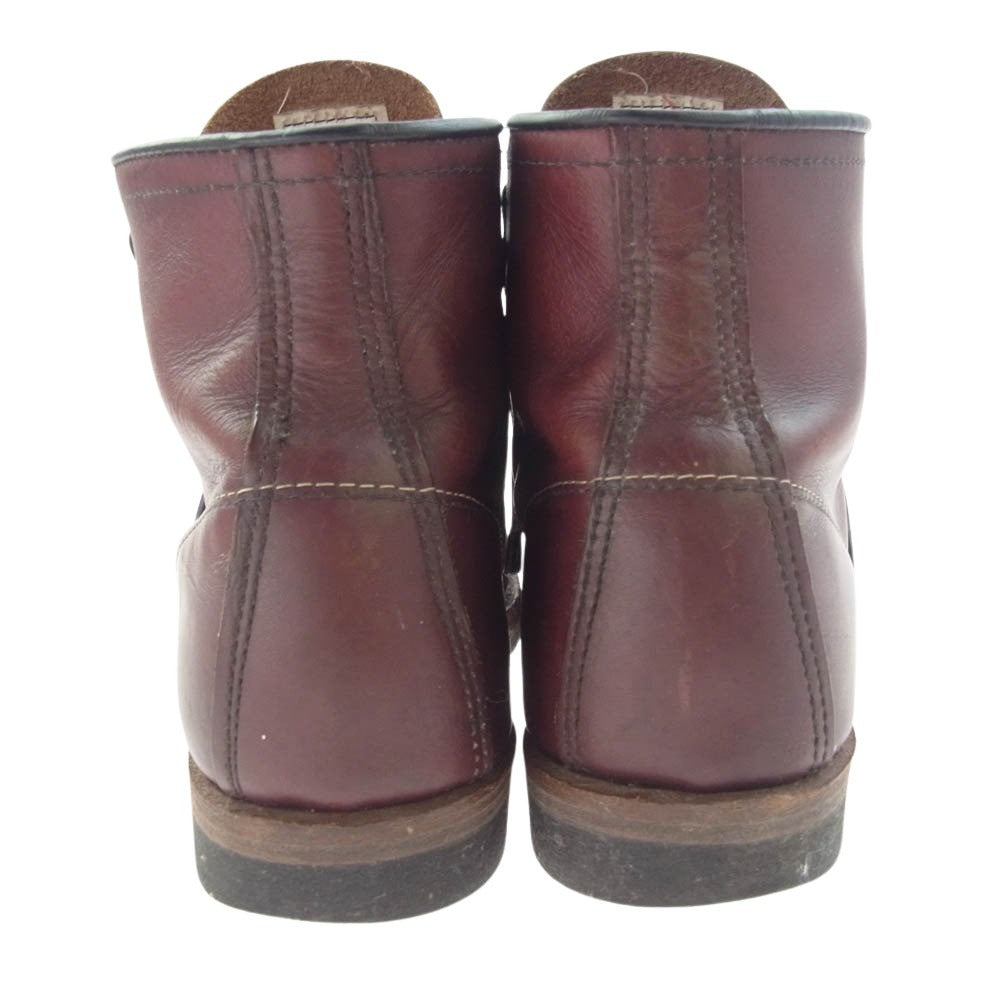 RED WING レッドウィング 9011 BECKMAN BOOTS ベックマン ブラックチェリー レザー ブーツ ブラウン系 27cm【中古】
