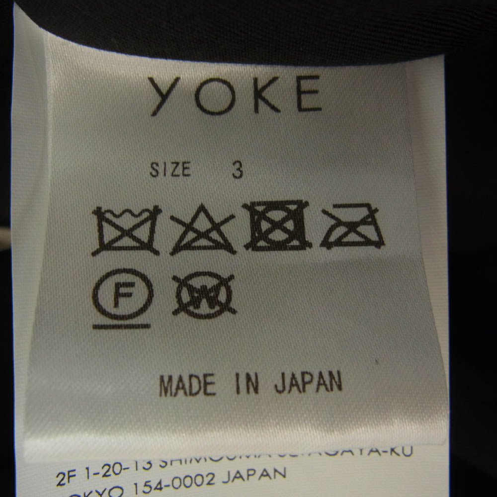 YOKE ヨーク 22AW YK22AW0395B BROKEN AWARD JACKET ブロッケン アワード ジャケット スタジャン ブラック系 3【中古】