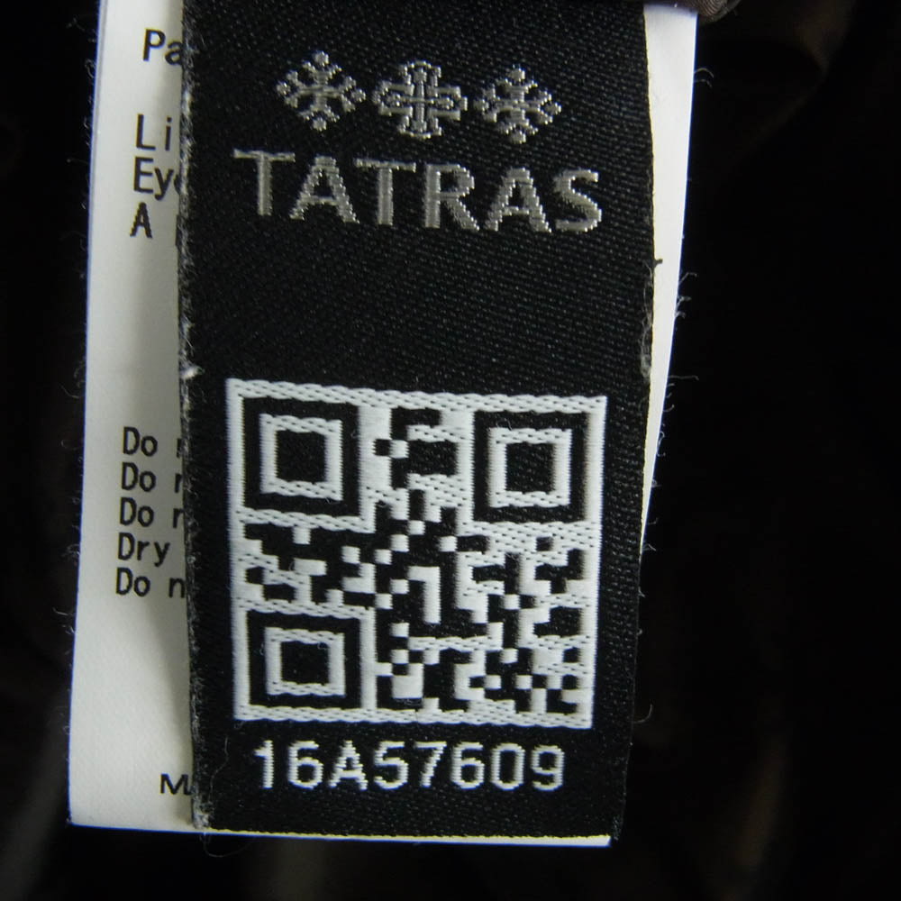 TATRAS タトラス MTA16A4387 METAURO メタウロ フード ダウン ジャケット グリーン系 02【中古】