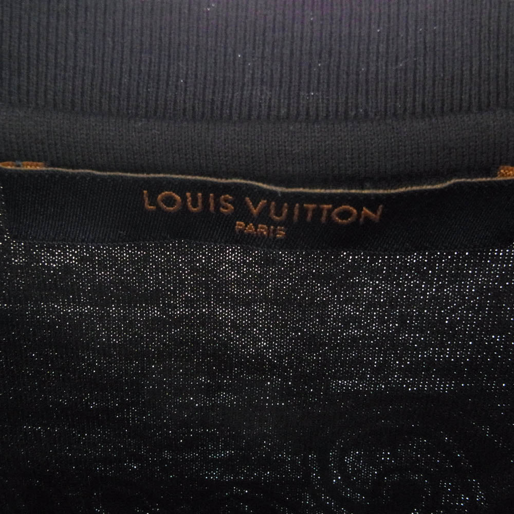 LOUIS VUITTON ルイ・ヴィトン 19AW RM192M NPG HHY01W Holy Mountain Print T-shirt ホーリー マウンテン プリント 半袖 Tシャツ ブラック系 S【中古】