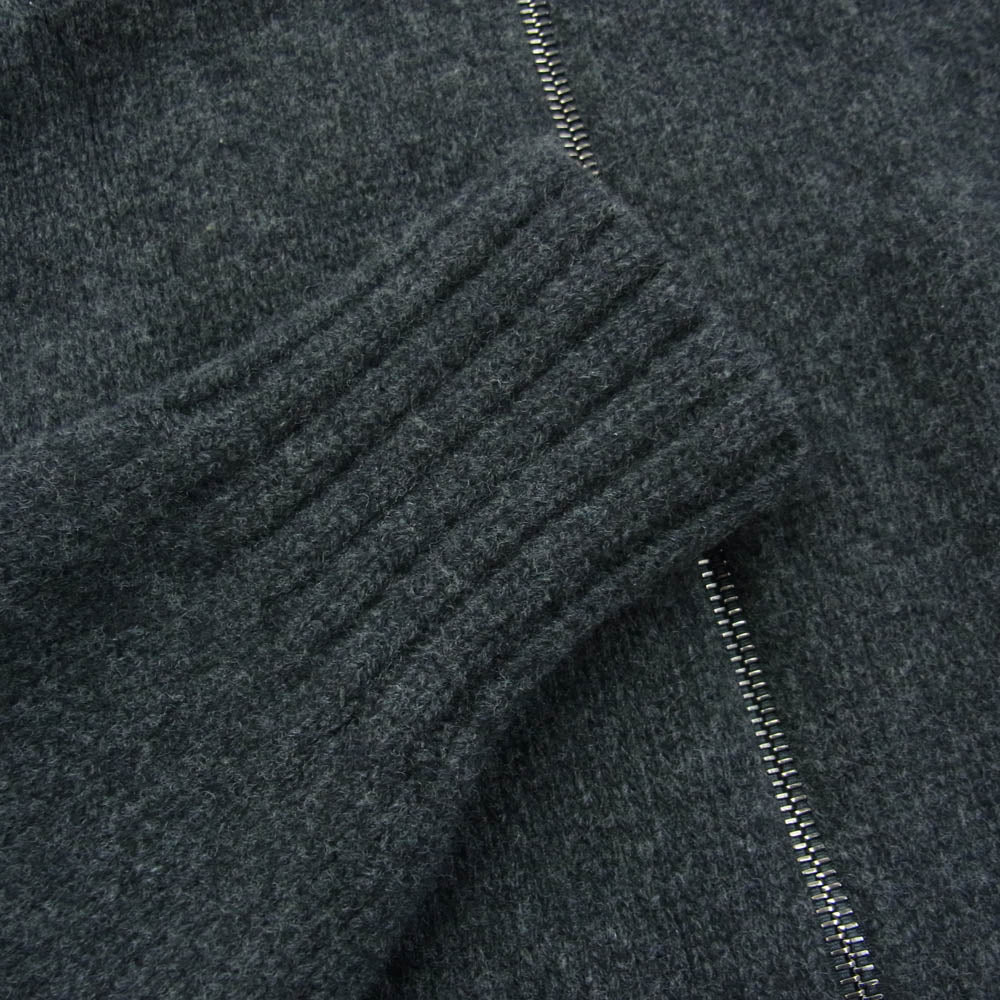 MONCLER モンクレール C20919409600 9799K モンクレールジャパンタグ MAGLIONE TRICOT CARDIGAN ウール ニット ブルゾン グレー系【中古】