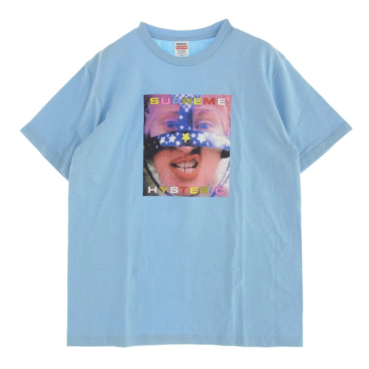 Supreme シュプリーム HYSTERIC GLAMOUR ヒステリックグラマー 24AW Headcase Tee ヘッドケース 半袖 Tシャツ ライトブルー系 M【新古品】【未使用】【中古】