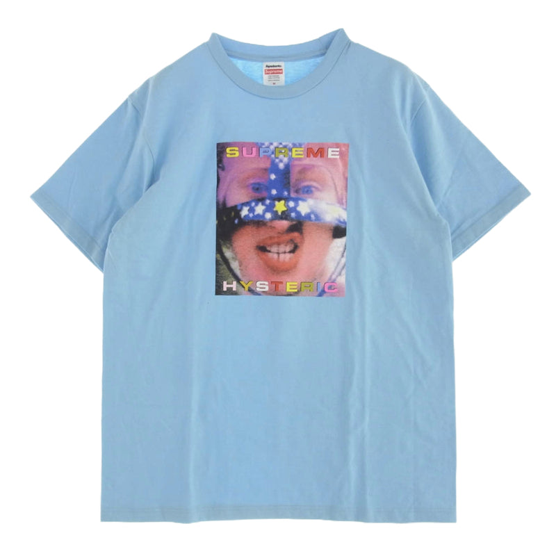 Supreme シュプリーム HYSTERIC GLAMOUR ヒステリックグラマー 24AW Headcase Tee ヘッドケース 半袖 Tシャツ ライトブルー系 M【新古品】【未使用】【中古】