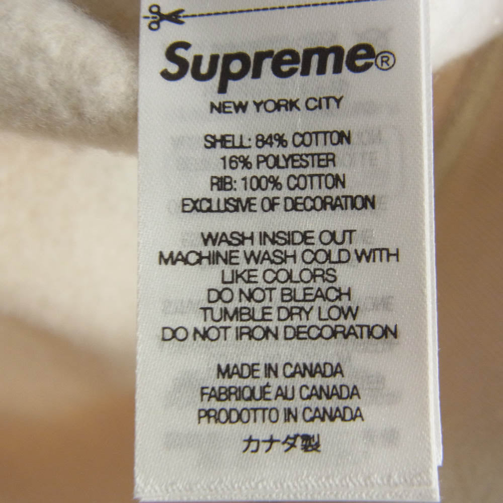 Supreme シュプリーム 24AW Box Logo Hooded Sweatshirt ボックスロゴ フーデッド スウェット パーカー フーディ Stone ストーン ベージュ系 M【新古品】【未使用】【中古】