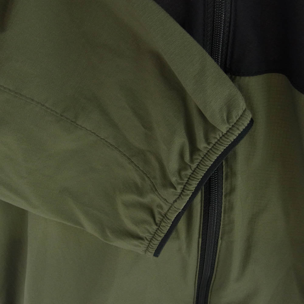 THE NORTH FACE ノースフェイス NP72070 Anytime Wind Hoodie エニータイム ウィンド フーディ ジャケット ブラック系 モスグリーン系 XL【中古】