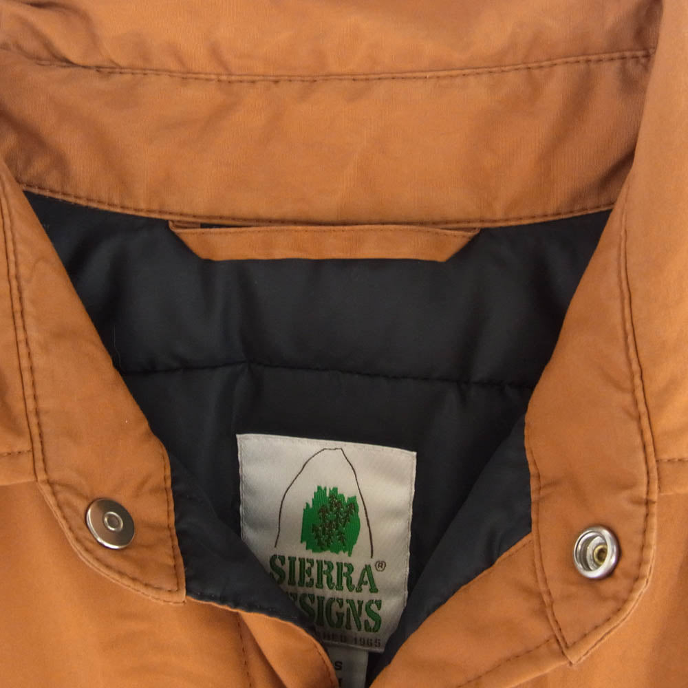 SIERRA DESIGNS シエラデザイン beams ビームス 別注 KAPTAIN SUNSHINE キャプテンサンシャイン ダウンジャケット ダウンシャツ ブラウン系 M【中古】