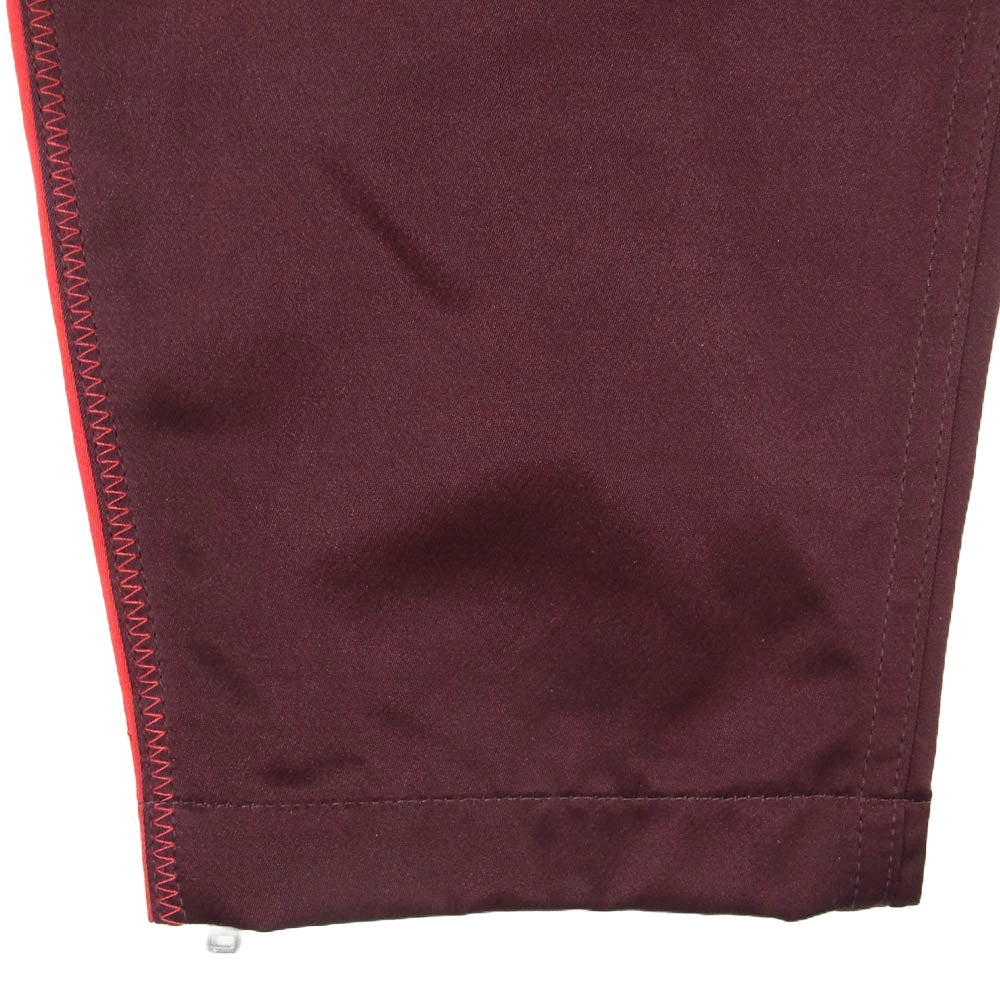 GIVENCHY ジバンシィ BM50671157 裾ジップ サイドライン トラックパンツ ジョガーパンツ エンジ系 44【極上美品】【中古】