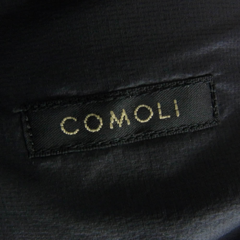 COMOLI コモリ 22AW W03-04007 ダウンベスト ブラック系 3【美品】【中古】