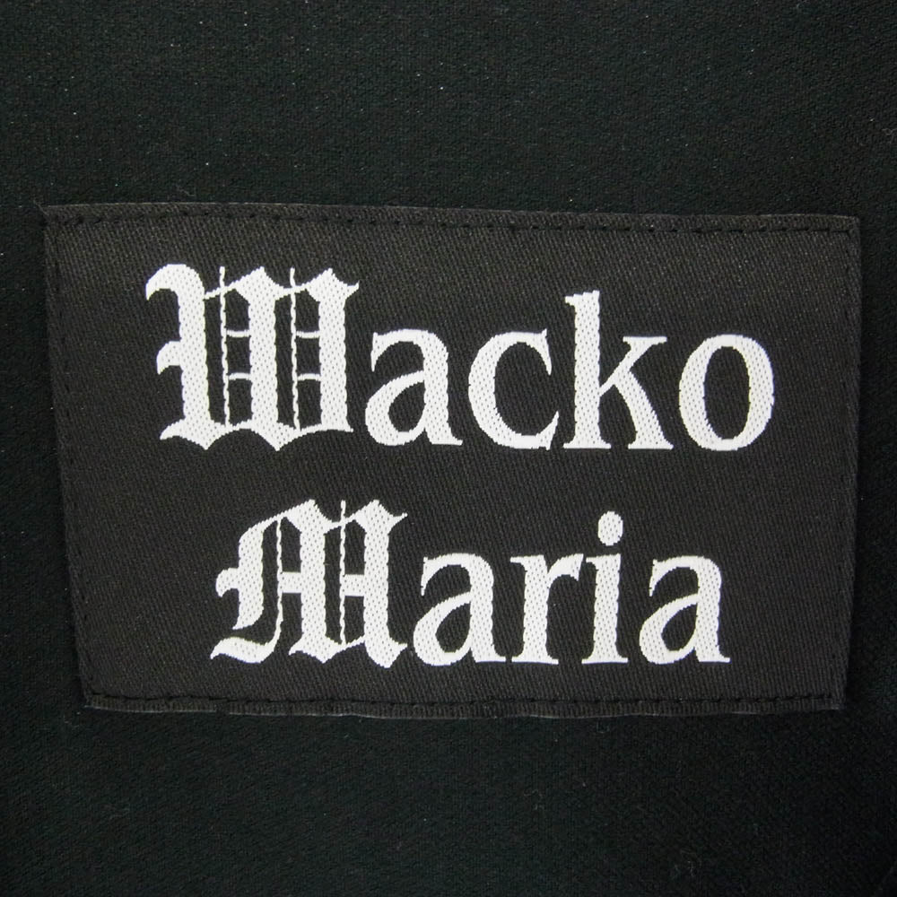 WACKO MARIA ワコマリア VELVETEEN TRACK JACKET ベルベット フルジップ トラックジャケット ブラック系 マルチカラー系 S【中古】