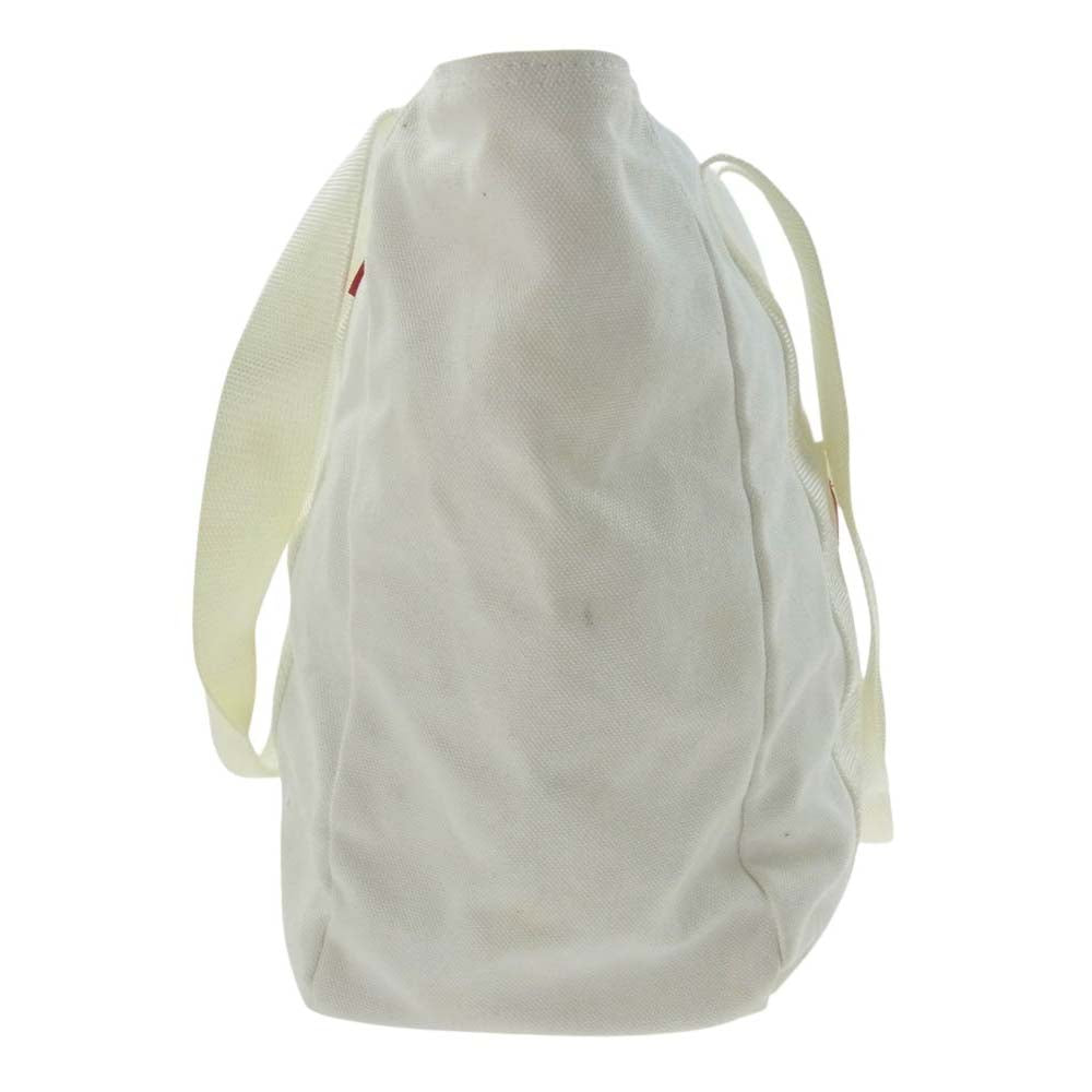 Supreme シュプリーム 20AW Canvas Tote キャンバス トート バッグ ホワイト系【中古】