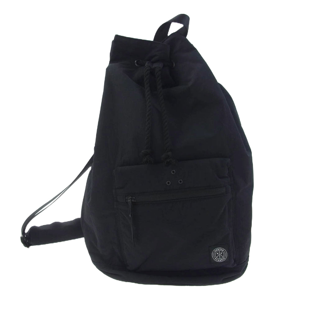 PORTER CLASSIC ポータークラシック PC-050-2801-0010-0900 SHEEN NYLON NEWTON LIFE BAG ナイロン ライフ バッグ ブラック系【美品】【中古】
