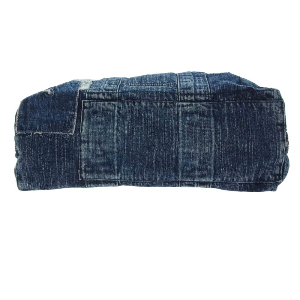 PORTER CLASSIC ポータークラシック PC-005-2261-41-08 VINTAGE DENIM BAG S　ヴィンテージ デニム バッグ インディゴブルー系【中古】