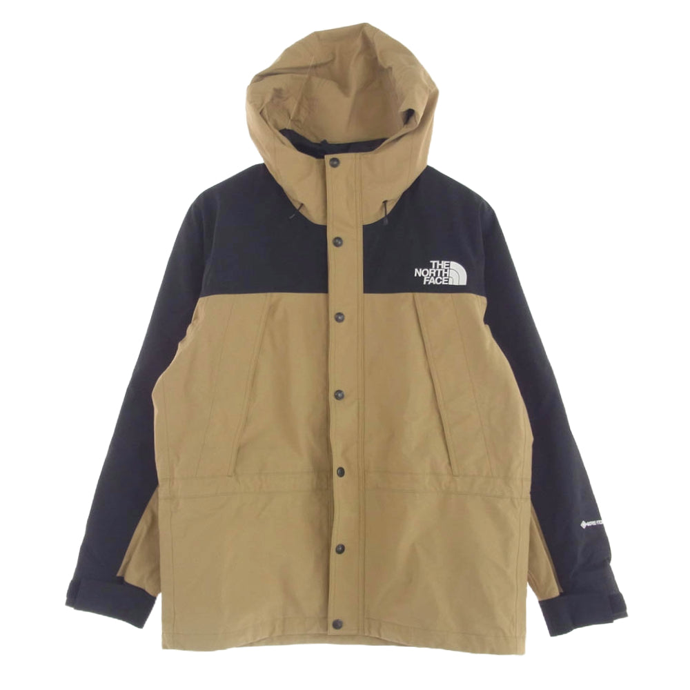 THE NORTH FACE ノースフェイス NP62236 Mountain Light Jacket マウンテン ライト ジャケット ブラック系 ライトブラウン系 M【中古】