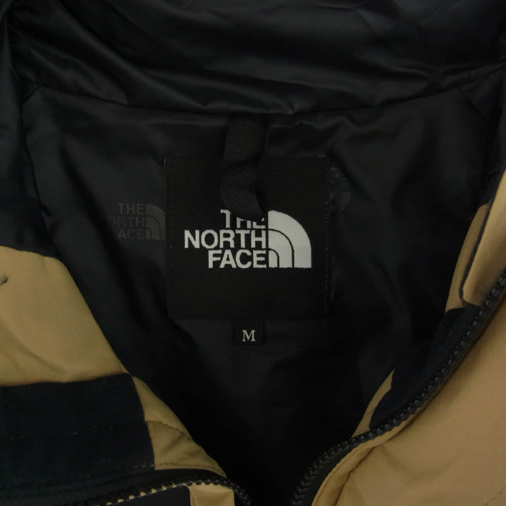 THE NORTH FACE ノースフェイス NP62236 Mountain Light Jacket マウンテン ライト ジャケット ブラック系 ライトブラウン系 M【中古】