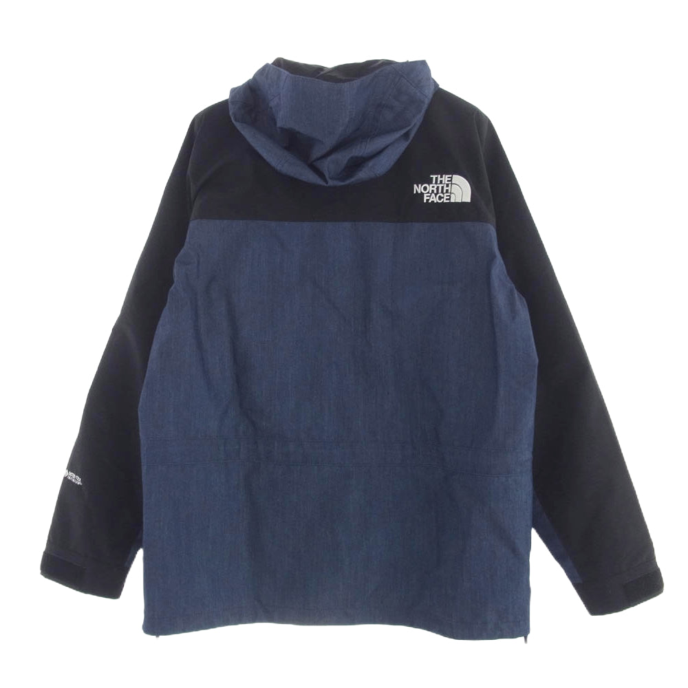 THE NORTH FACE ノースフェイス NP12032 Mountain Light Denim Jacket マウンテン ライト デニム ジャケット ブラック系 ブルー系 M【中古】