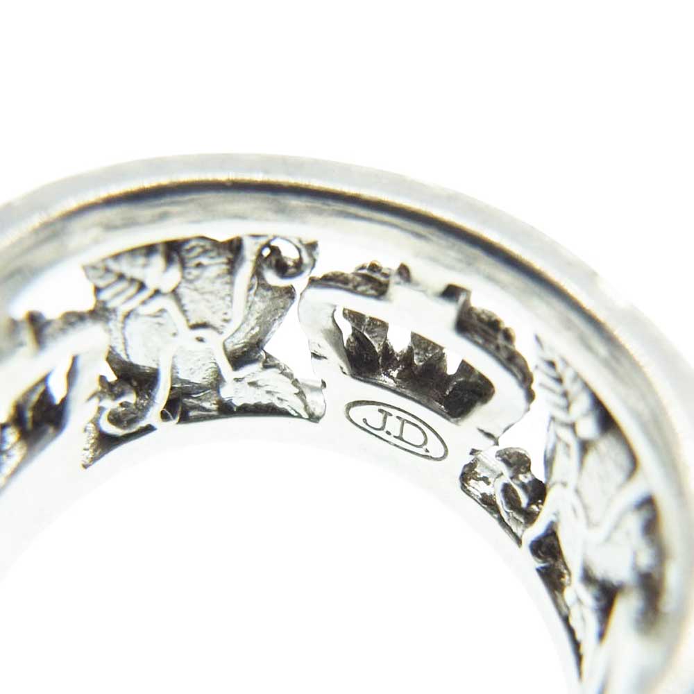Justin Davis ジャスティンデイビス MY LOVE リング シルバー系 10号【中古】