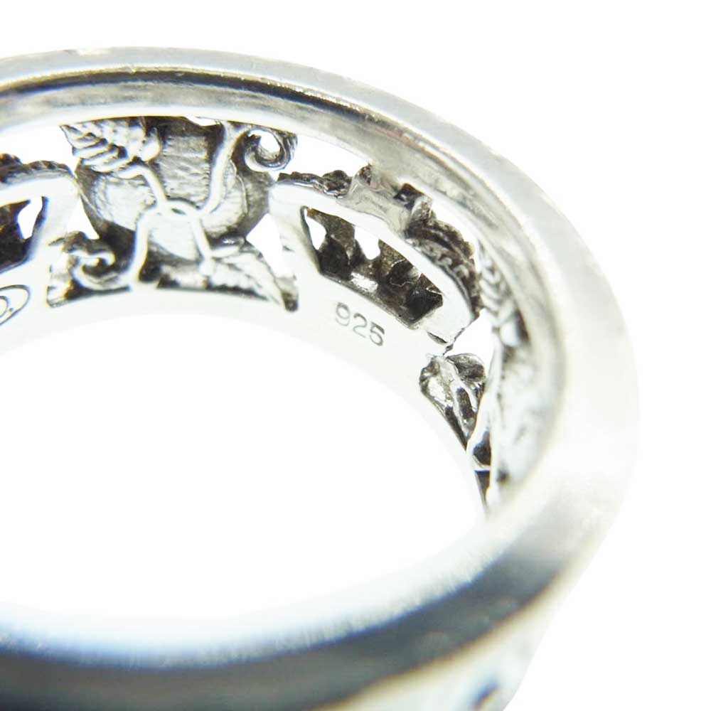 Justin Davis ジャスティンデイビス MY LOVE リング シルバー系 10号【中古】