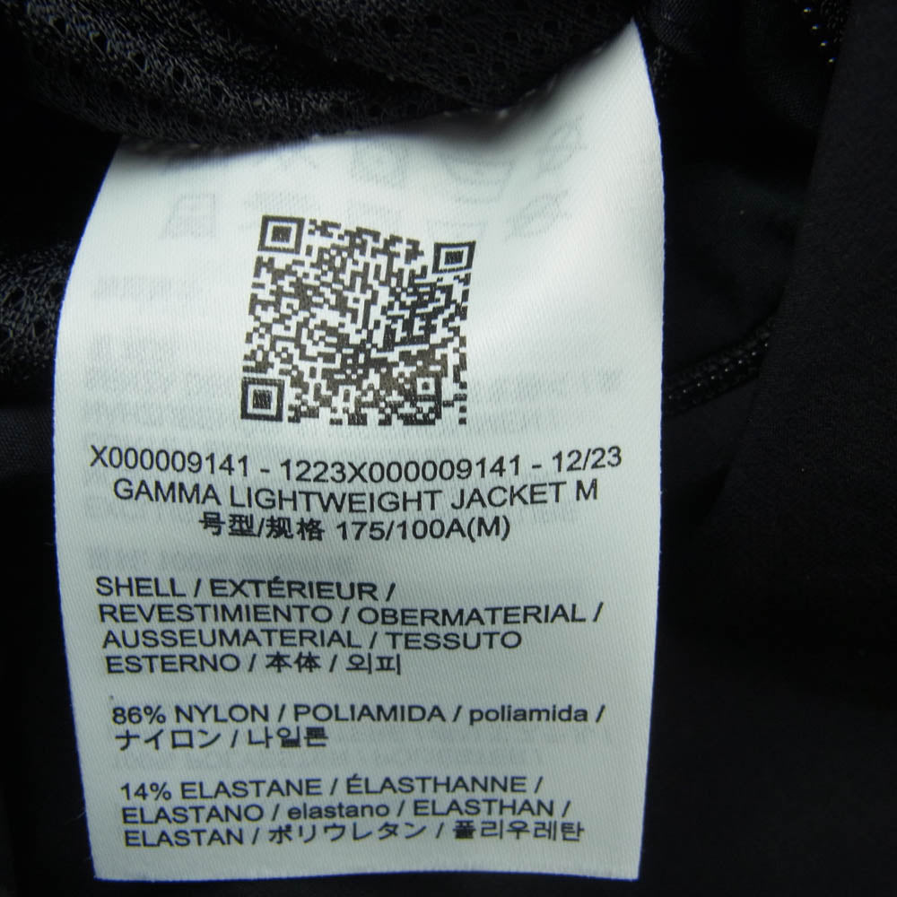 ARC'TERYX アークテリクス X000009141 Gamma Lightweight Jacket ガンマ ライトウェイト ジャケッ ブラック系 M【極上美品】【中古】