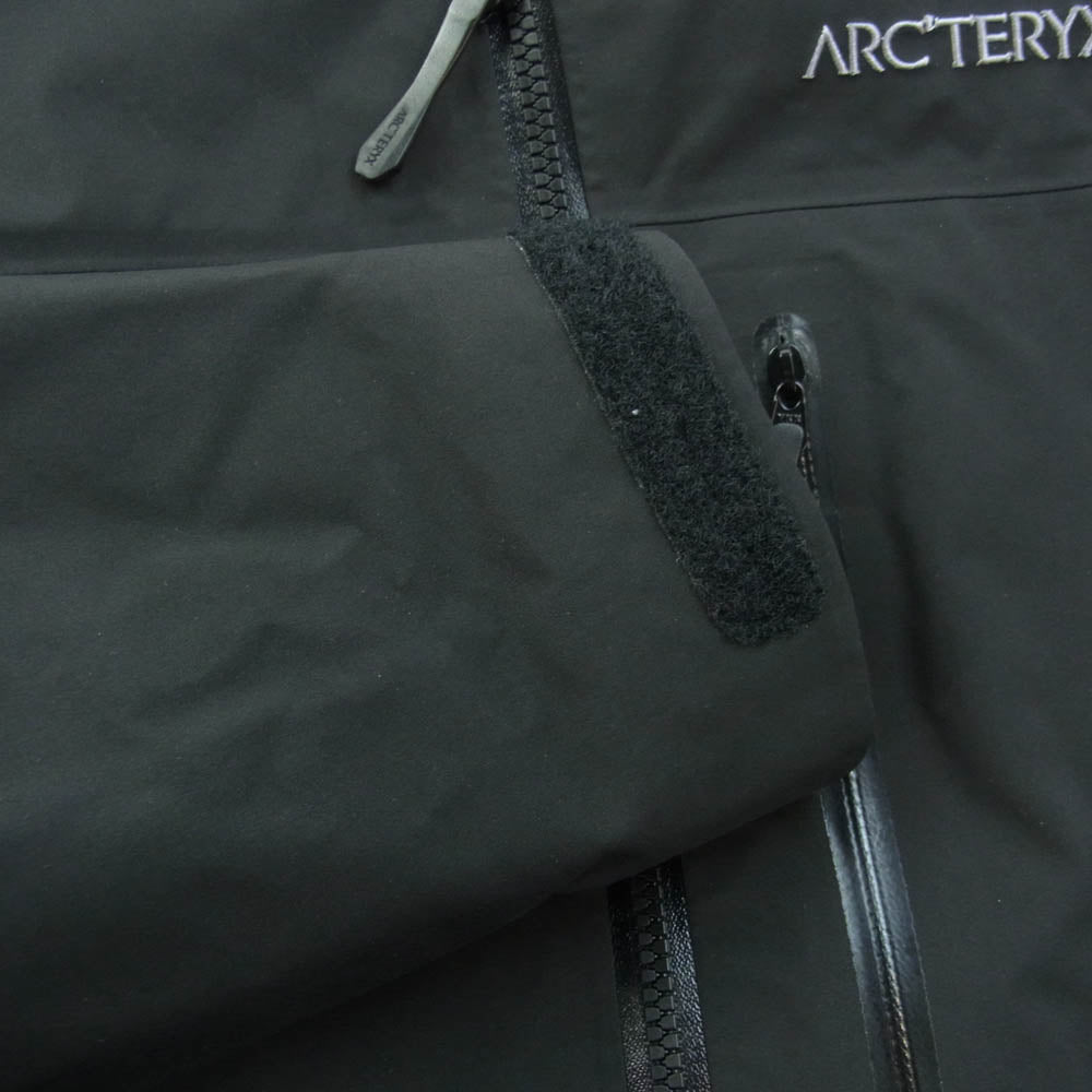 ARC'TERYX アークテリクス 25694 Beta SV Jacket ベータ SV ジャケット RECCOリフレクター ゴアテックス プロ ジャケット ブラック系 S【美品】【中古】