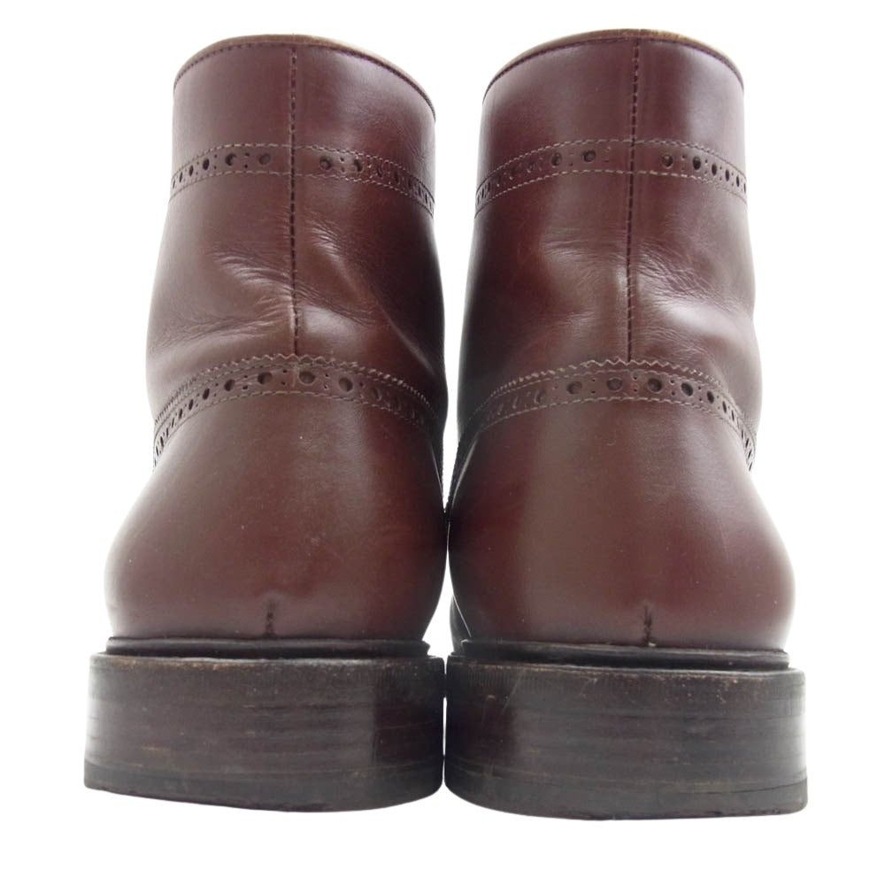 A.P.C. アーペーセー レースアップ レザー ブーツ ブラウン系 43【中古】