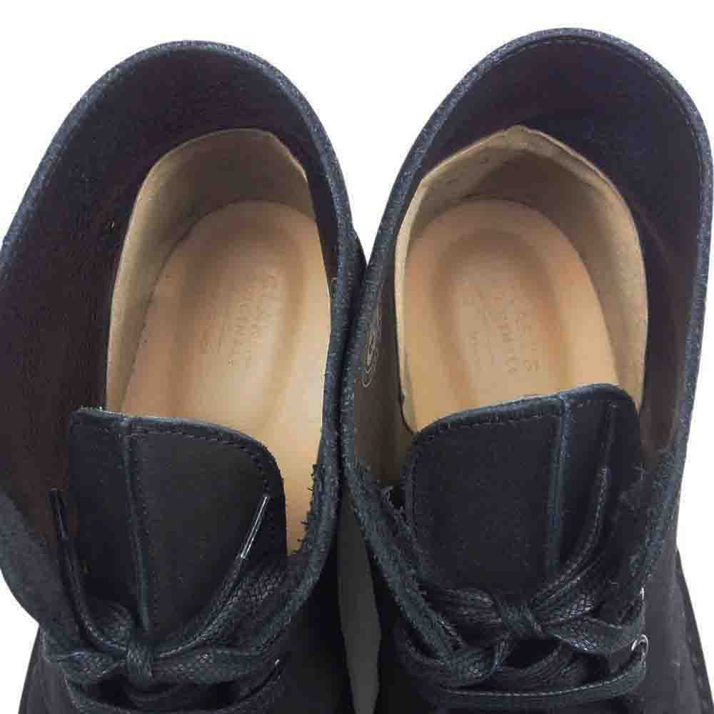 Hender Scheme エンダースキーマ × CLARKS クラークス  Desert Seam  デザート スエード ブーツ ブラック系 US9.5【中古】