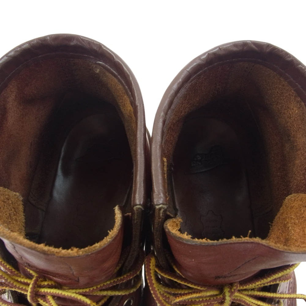 RED WING レッドウィング 9106 IRISH SETTER アイリッシュセッター ワーク ブーツ  US9 ブラウン系 27.0cm【中古】