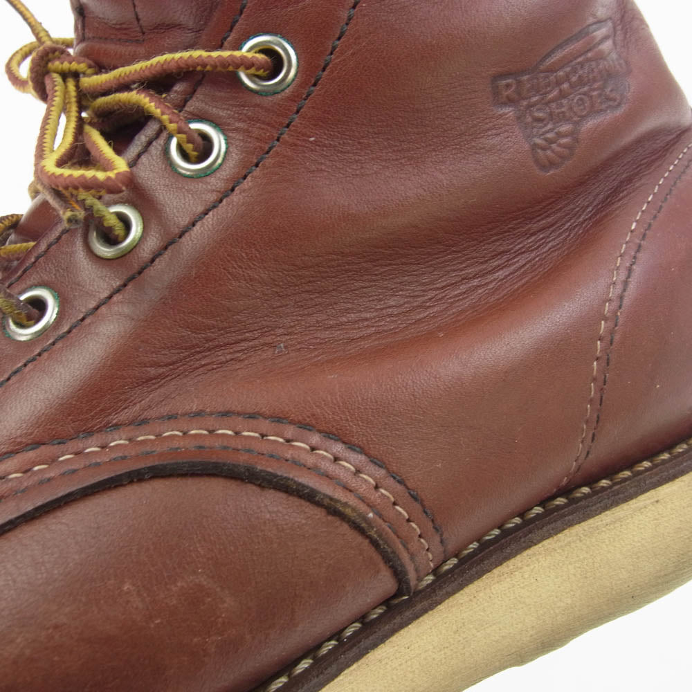 RED WING レッドウィング 9106 IRISH SETTER アイリッシュセッター ワーク ブーツ  US9 ブラウン系 27.0cm【中古】