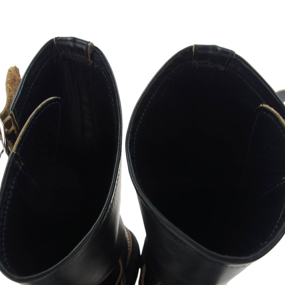 Sacai サカイ 24-07475 Engineer Boots エンジニア ブーツ ブラック系 39【中古】