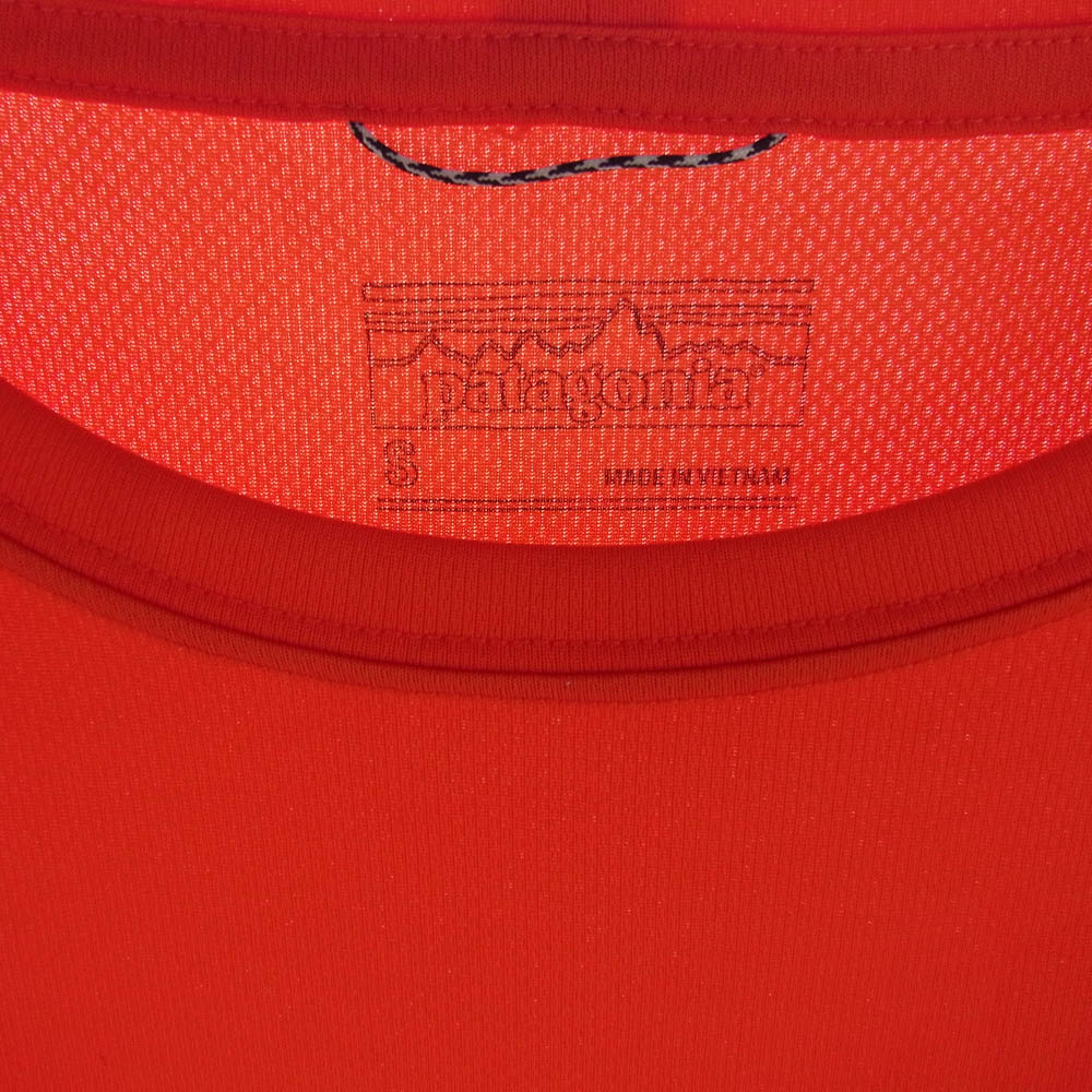 patagonia パタゴニア 23658 SP16 Fore Runner Shirt フォアランナー 半袖 Tシャツ レッド系 S【中古】