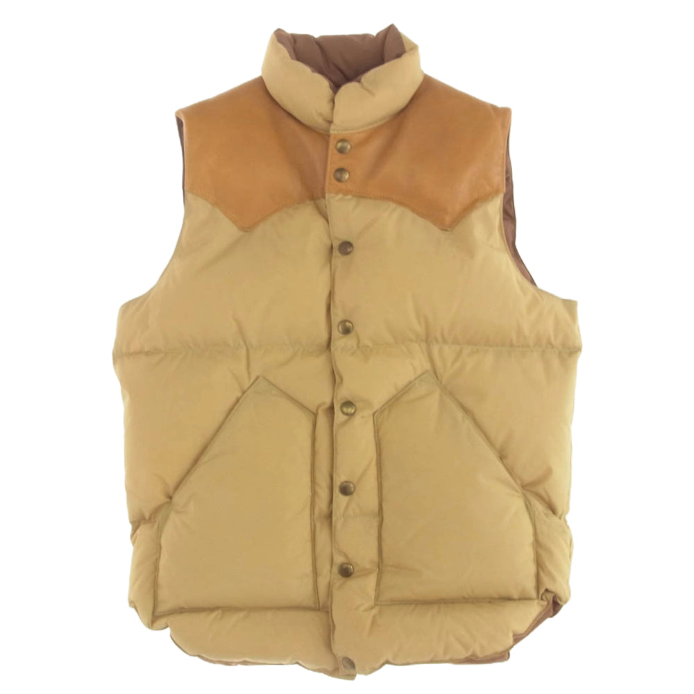 Rocky Mountain FeatherBed ロッキーマウンテンフェザーベッド 450-452-01 ダウンベスト ブラウン系 38【中古】