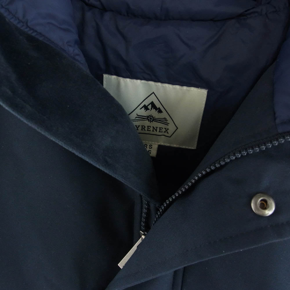 Pyrenex ピレネックス CFJPN1800060 ANNECY FUR JACKET ダウンジャケット ネイビー系 S【中古】