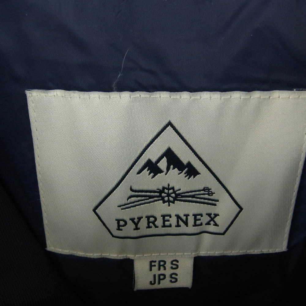 Pyrenex ピレネックス CFJPN1800060 ANNECY FUR JACKET ダウンジャケット ネイビー系 S【中古】