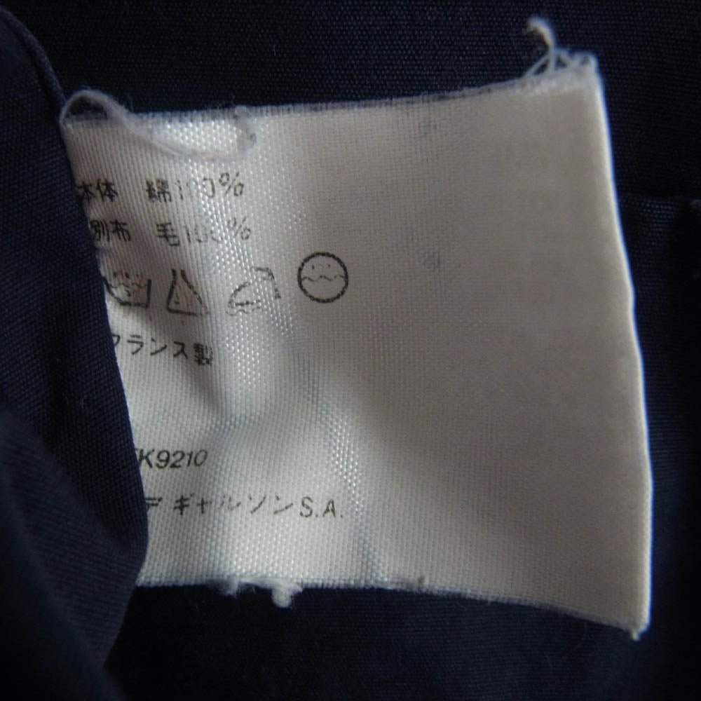 COMME des GARCONS コムデギャルソン SHIRT シャツ コットンブロード 長袖 シャツ ネイビー系 ブルー系 L【中古】